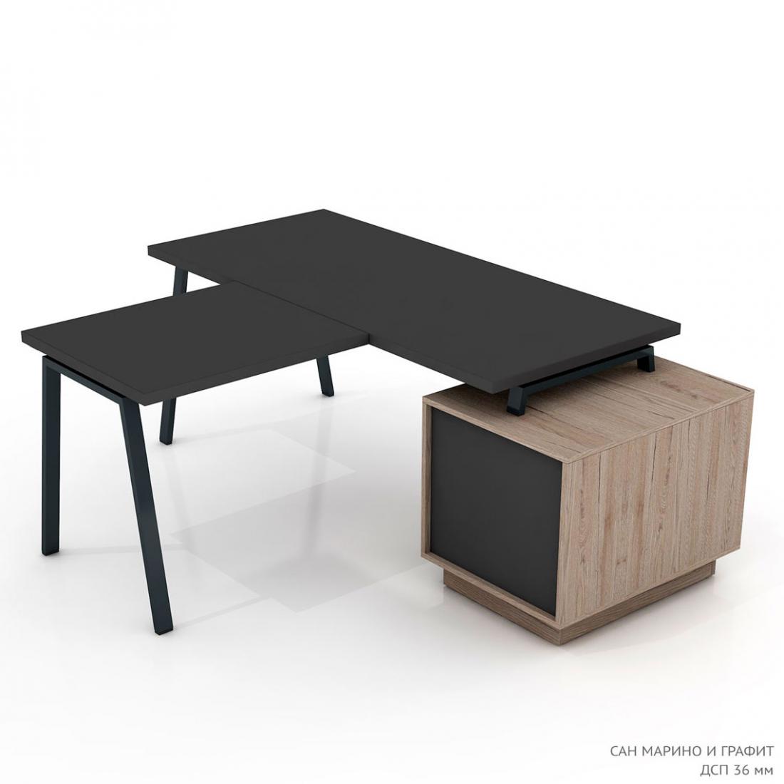 Письменный стол с брифингом Promo ТОП R33-5-1
