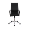Кресло АКЛАС Кап PB Tilt (XY-8101) Черный (PU Black) - с момента своего появления стало хитом продаж благодаря своему легко узнаваемому минималистическому дизайну, необычайной комфортности и практичности. Эта стильная модель сочетает урбанистический внешний вид, правильную эргономику, высококачественные материалы и современные механизмы. Черная обивка и блестящий металл – беспроигрышная комбинация, которая уместно будет смотреться в любом современном интерьере. В классический интерьер с минимумом деревянных деталей кресло также подойдет благодаря тому, что оно довольно элегантное и изящное. Дизайн. Ненавязчивые горизонтальные линии на сиденье и спинки кресла – это, пожалуй, и все оформление данной модели, но этот минимализм делает ее незаметной. Скорее, напротив, благодаря этому кресло смотрится элегантно и идеально подходит к любому интерьеру. Декоративные полоски в данной модификации Кап выполнены не нитью, а фабричным прессованием. В отличие от обычной прошивки, при таком способе отделки материал не прокалывается, а прессуется, и это делает его более долговечным и износостойким в процессе эксплуатации. Классический цвет обивки прекрасно сочетается с металлическим каркасом и крестовиной кресла. Обивка. Обивка у этого кресла – это экокожа, современный материал высокого качества на хлопковой основе. Она достаточно крепкая, воздухопроницаемая, эластичная и приятная на ощупь. По своим качествам экокожа практически не уступает натуральной коже и имеет при этом привлекательную цену. Этот материал неприхотлив в уходе и отлично справляется с интенсивной нагрузкой в ​​условиях бешеного ритма современной офисной жизни. Механизмы. Механизм качания Tilt позволяет переключиться от работы в режим приятного релакса, не оставляя любимое кресло. Смещенная ось основания увеличивает амплитуду раскачки для еще большего комфорта. Данный механизм имеет индивидуальную настройку под пользовательский вес. Повернуть в рабочее положение кресло можно одним движением руки. Газлифт позволит отрегулировать высоту кресла так, чтобы вы устроились в нем с максимальным комфортом в соответствии с вашим ростом. Подлокотники. В данной модели оригинальные подлокотники из металлической трубы, крепящиеся к основной раме сбоку болтовыми соединениями. Для большего удобства подлокотники оснащены съемными чехлами из материала обивки, которые уберегут ваши руки от контакта с холодным металлом. Высота подлокотников подобрана таким образом, чтобы в нижнем положении сиденья кресло можно было задвинуть под рабочий стол и освободить его пространство. Крестовина. Крестовина кресла Кап изготовлена ​​из металла и позволяет выдерживать нагрузку до 120 кг. Блестящее хромированное покрытие металла не только хорошее, но и очень прочное. Оно не боится интенсивной эксплуатации и не склонно к царапанию. Ролики обеспечат кресло необходимую мобильность. При выборе роликов нужно учитывать напольное покрытие в помещении, где будет использоваться кресло. Для паркета или ламината лучше заменить пластиковые ролики на резиновые, потому что они тише ездят и не оставляют царапин на поверхности. Для данной модели отлично подходят ролики с хромированными накладками, которые по желанию можно заказать дополнительно. Вес, кг 17 Обивка Кожзаменитель Глубина, см 65 Высота, см 107-117 Ширина, см 59 Размер основания, см D-70 Материал каркаса Металл Материал подлокотников Металл, Кожзаменитель Материал основания Металл Материал колесиков Прорезиненные Функция качания Качание с фиксацией в 1 положении Механизм Тилт Регулировки Жесткость качания, Высота сиденья Максимальная нагрузка по весу, кг 120 Максимальний рост, см от 166 до 180 см Тип основания Крестовина с роликами3