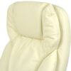 Кресло офисное Аклас Тироль CH MB (Кожа LC-F Beige)5