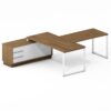 Стол руководителя с брифингом Promo Top Q33-05s-2